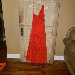 TAYLOR Women's One-Shoulder Tiered Maxi Dress Size 10 (HH-36/44)